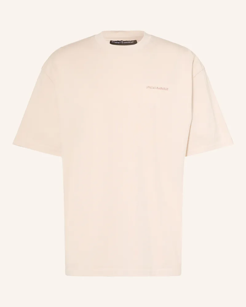 PEGADOR Oversized-Shirt beige Hellbraun