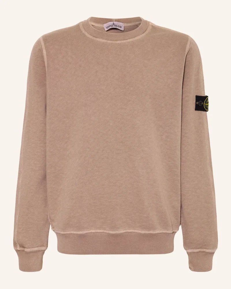 Stone Island Sweatshirt Hellbraun