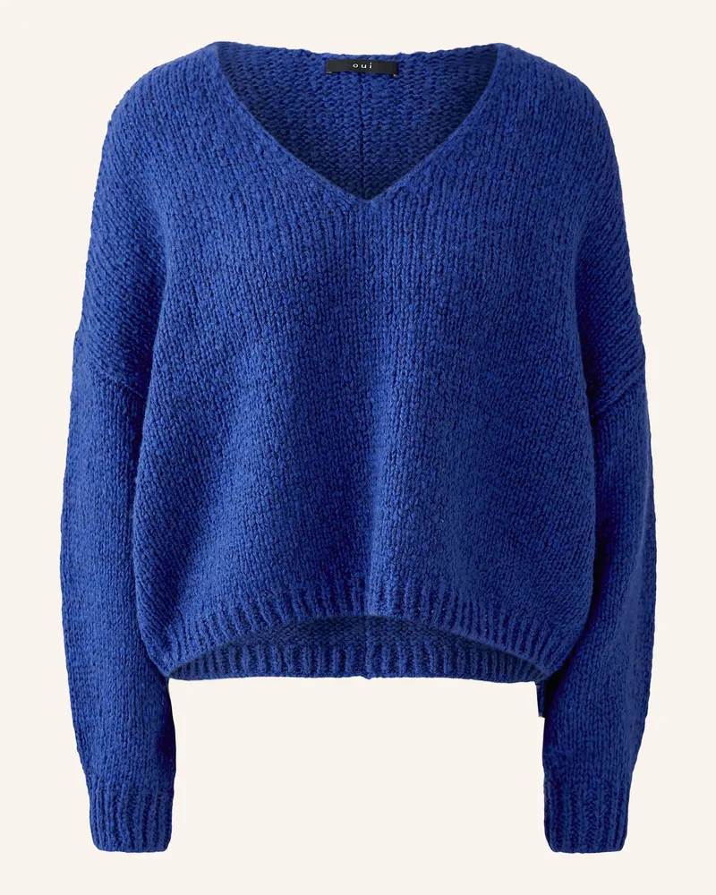 Oui  Pullover blau Blau