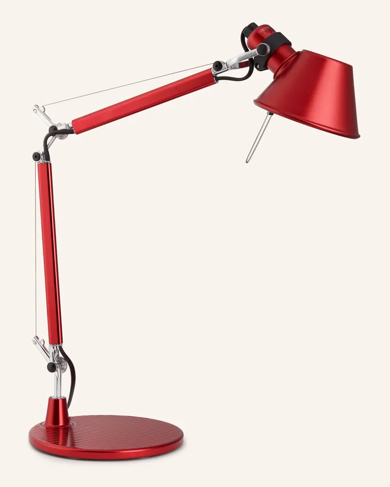 Artemide Tischleuchte Tolomeo Micro Table rot Dunkelrot