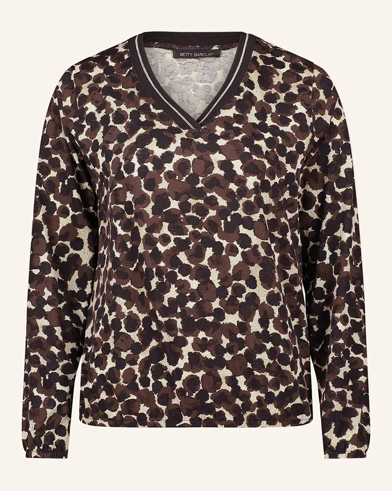 Betty Barclay Bluse aus Jersey Schwarz