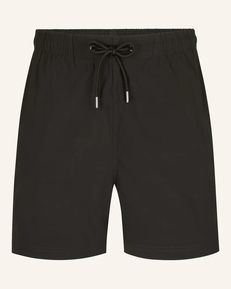 Profuomo Badehose braun Dunkelbraun