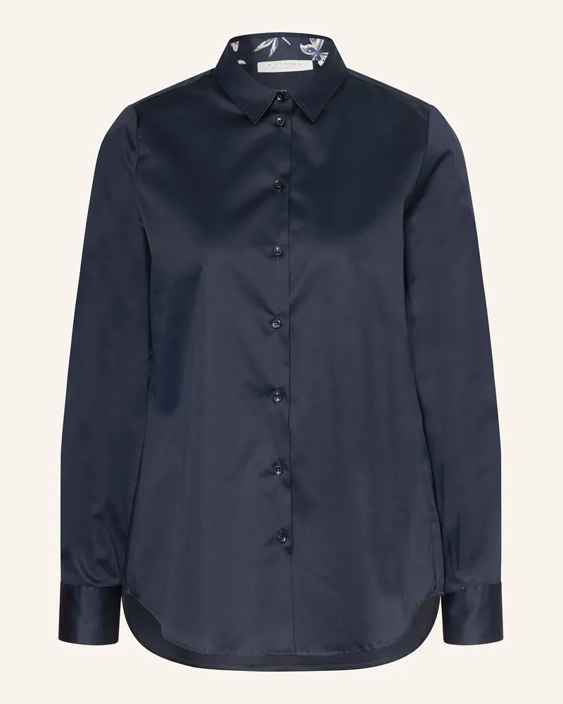 Eterna Hemdbluse Dunkelblau