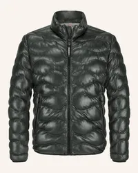 Milestone Lederjacke MSROGER Gruen