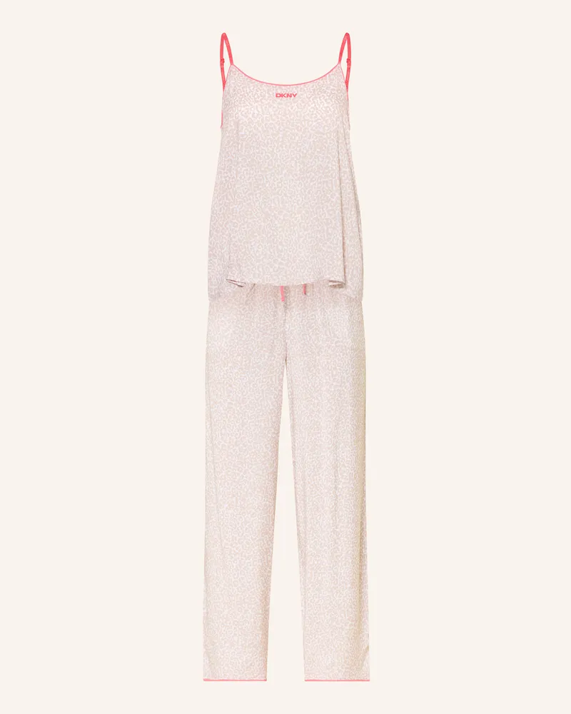 DKNY Schlafanzug BREEZING THROUGH Beige