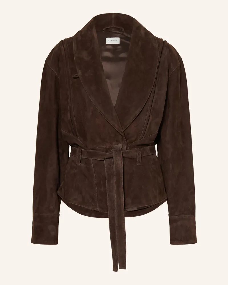 ARMARIUM Lederjacke Astrid braun Dunkelbraun
