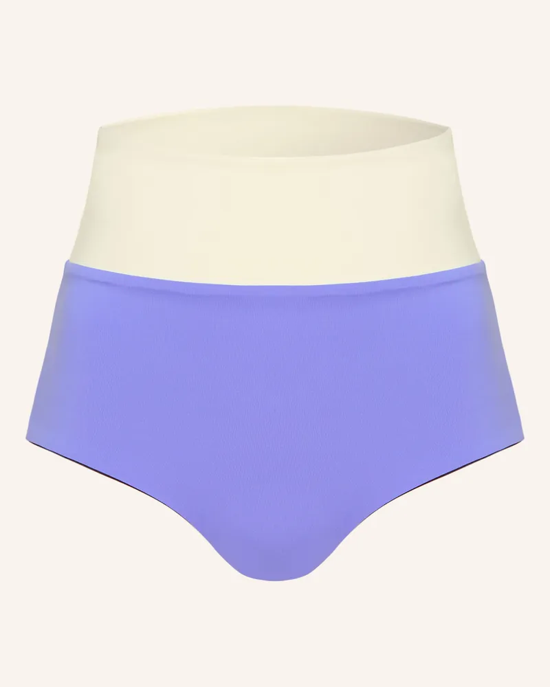 MYMARINI High-Waist-Bikini-Hose SURFSHORTS zum Wenden mit UV-Schutz 50 Helllila