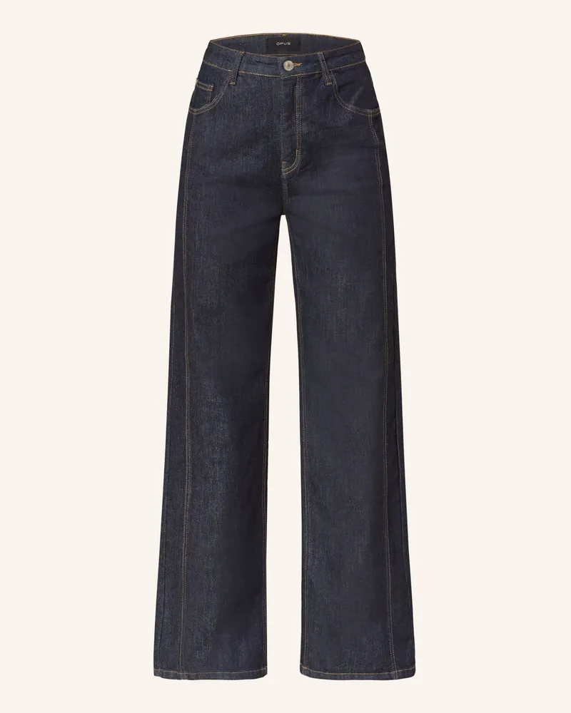 OPUS Straight Jeans Miva Bold blau 70324