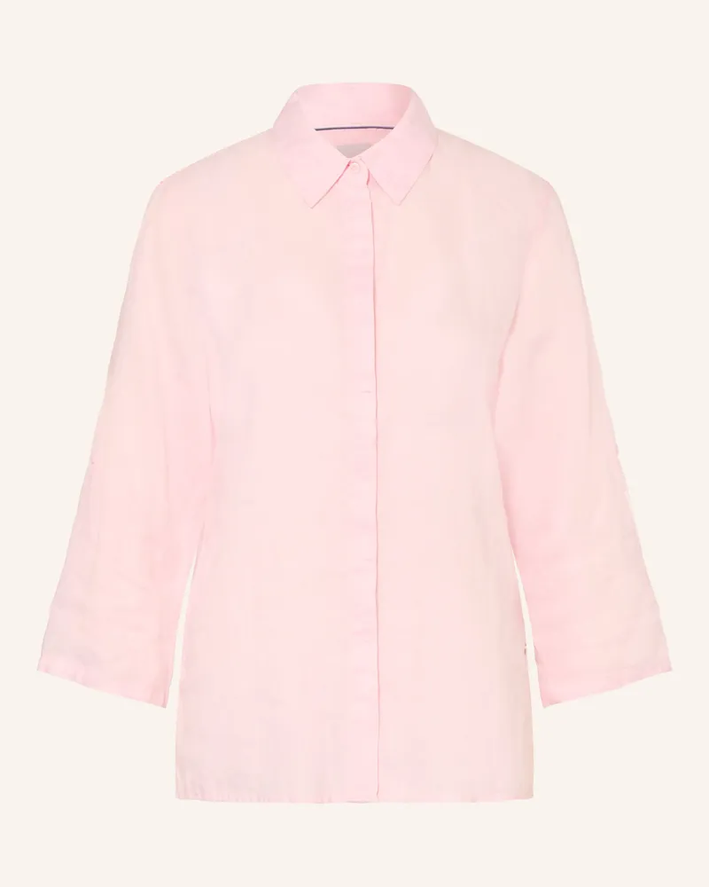 Brax Hemdbluse VICKI aus Leinen mit 3/4-Arm Hellrosa