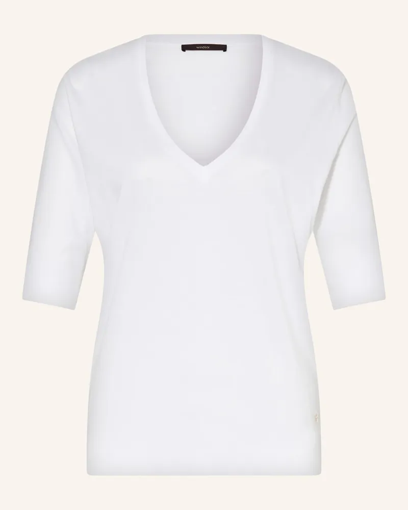 windsor. T-Shirt Weiss