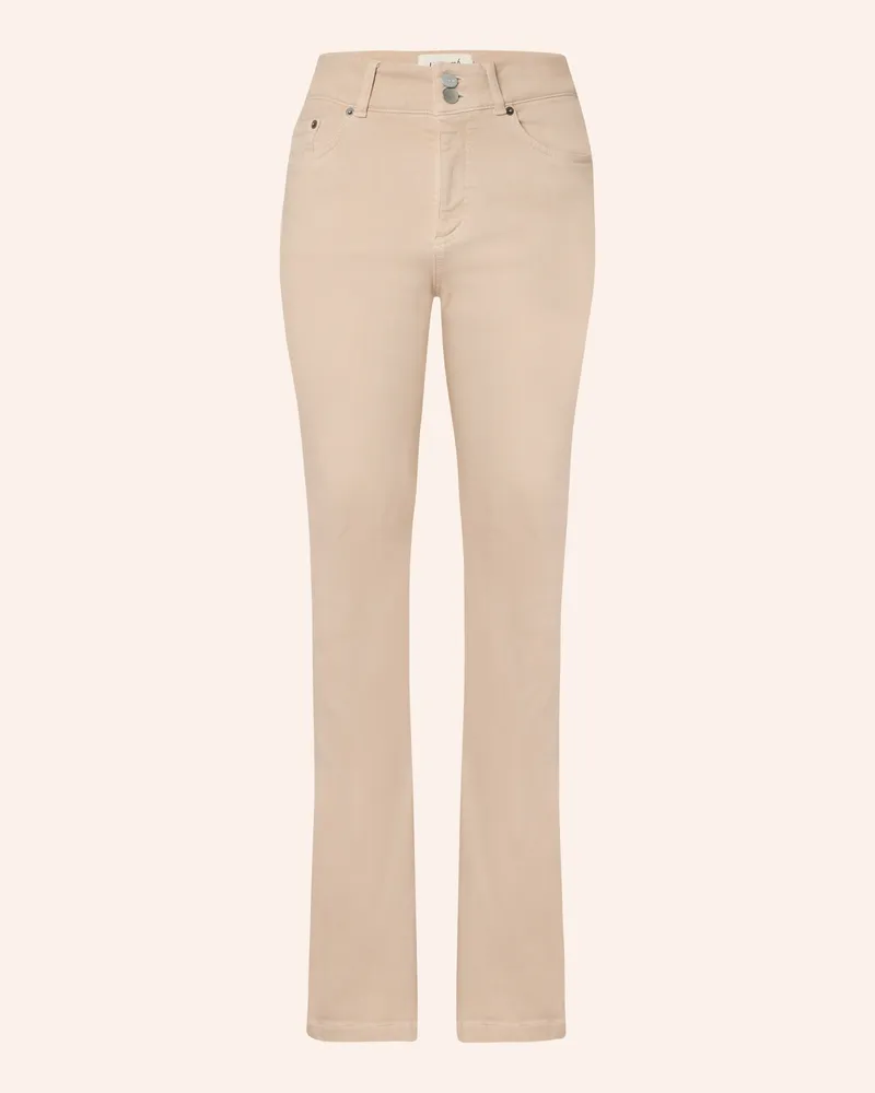 ITEM m6 Bootcut Jeans Bootcut High Rise grau Beige
