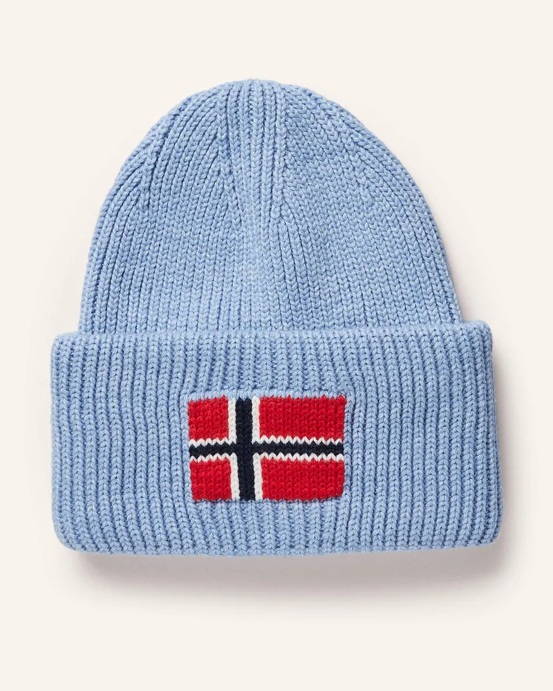 Napapijri Mütze F-Evei blau Hellblau