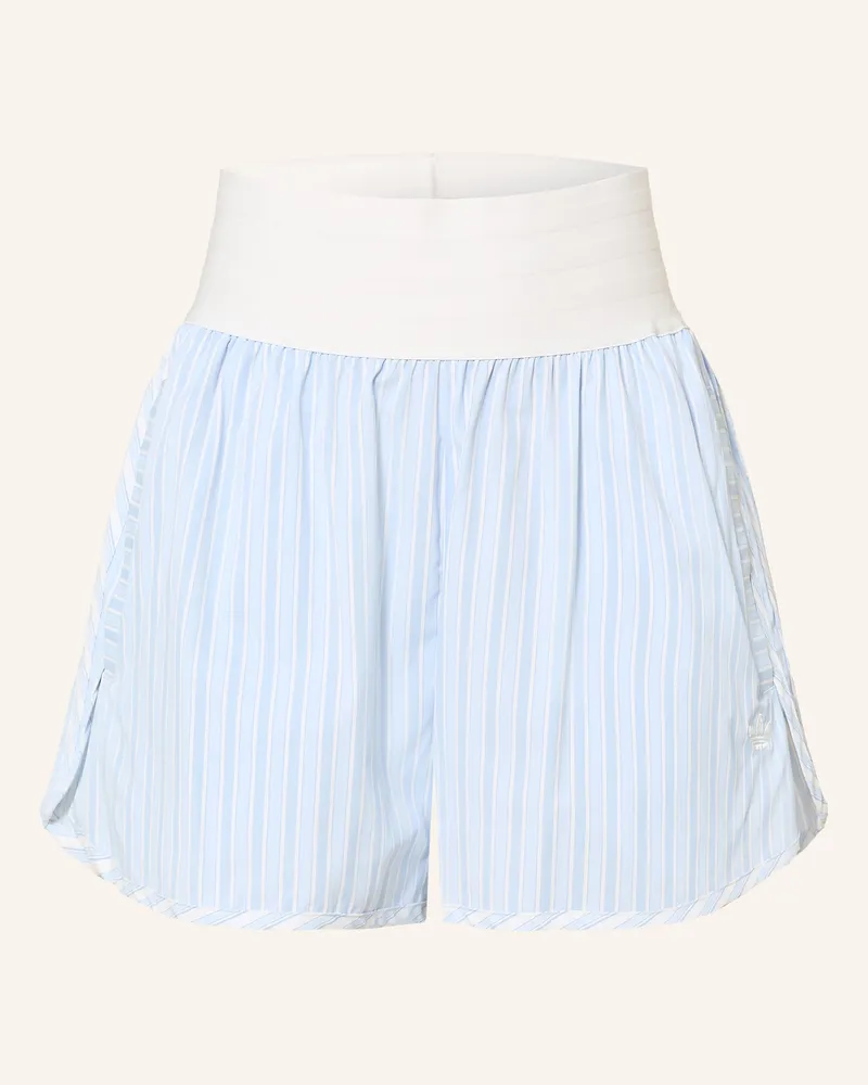 adidas Shorts Poplin blau Hellblau