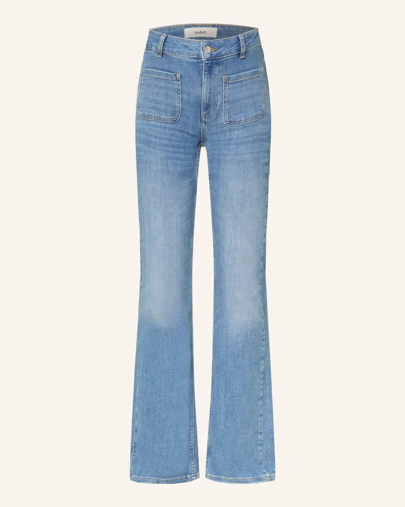 ba&sh Flared Jeans Ross blau Blue
