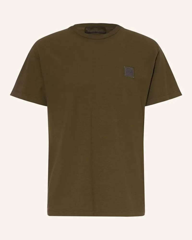 Stone Island T-Shirt Ghost gruen Khaki