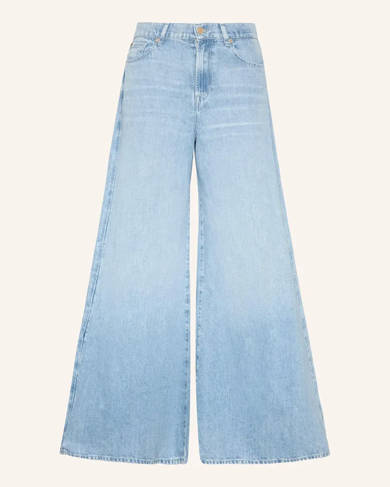 7 for all mankind Jeans WILLOW Wide Leg Fit Blau