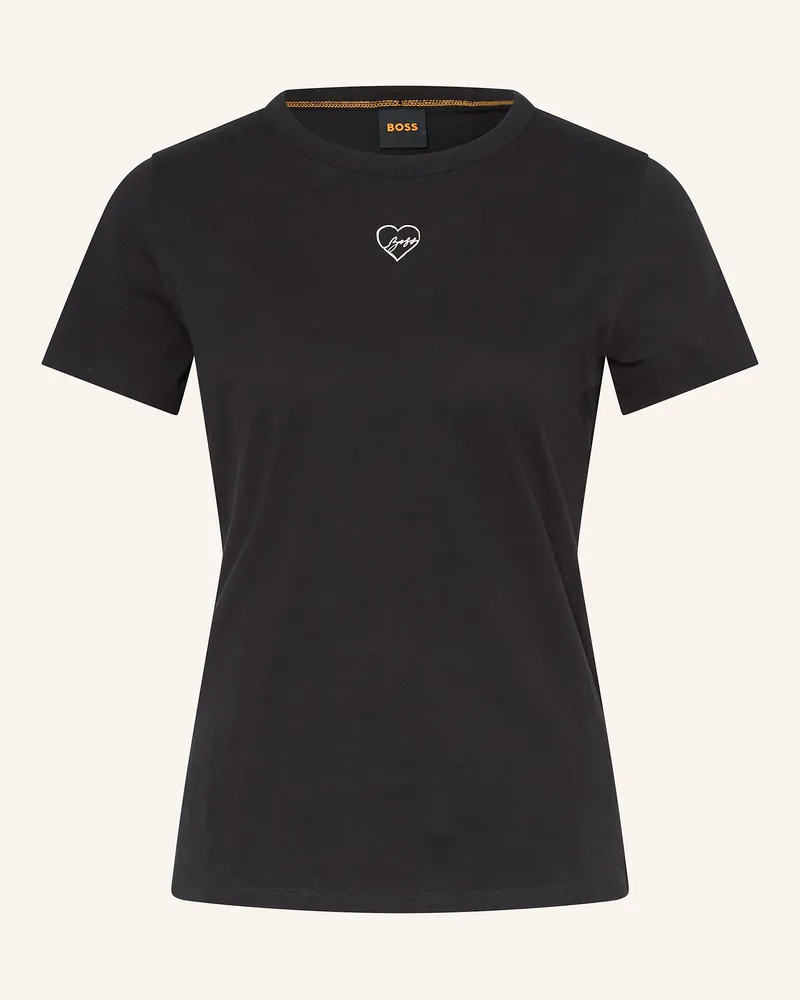 HUGO BOSS T-Shirt ELOGO Schwarz