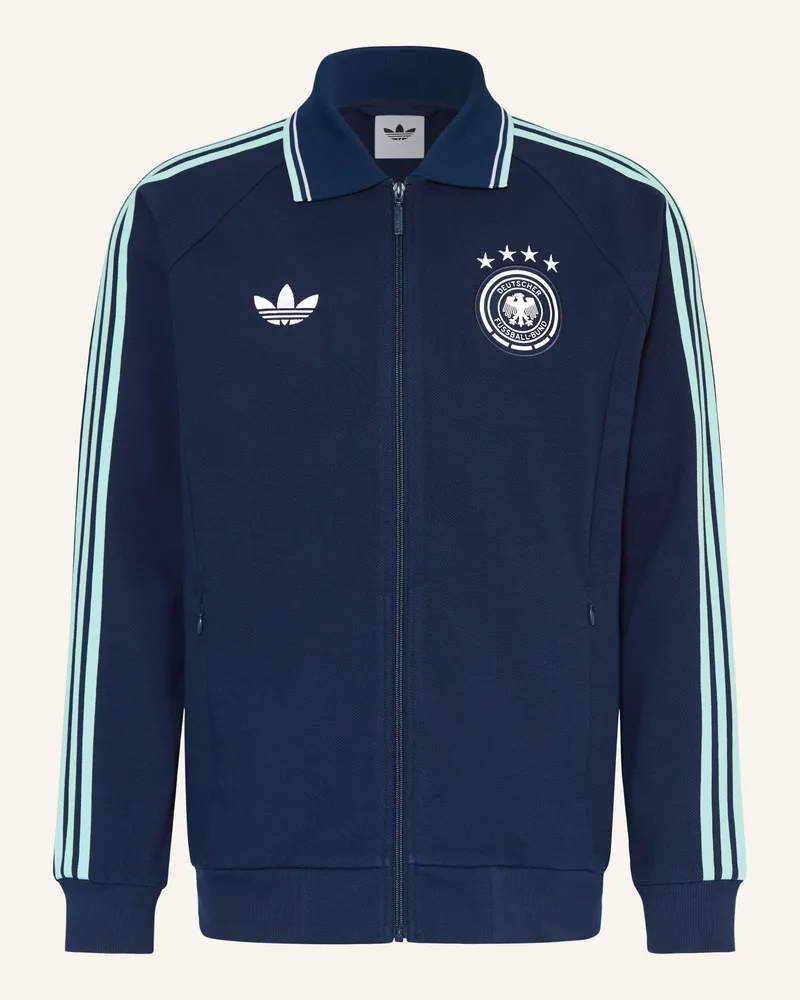 adidas Trainingsjacke Deutschland Auswärts Anthem blau Blau