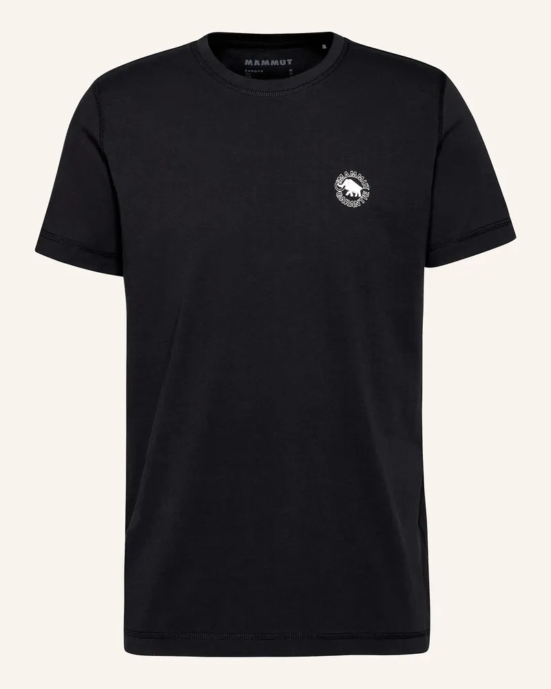 Mammut T-Shirt Core schwarz Schwarz