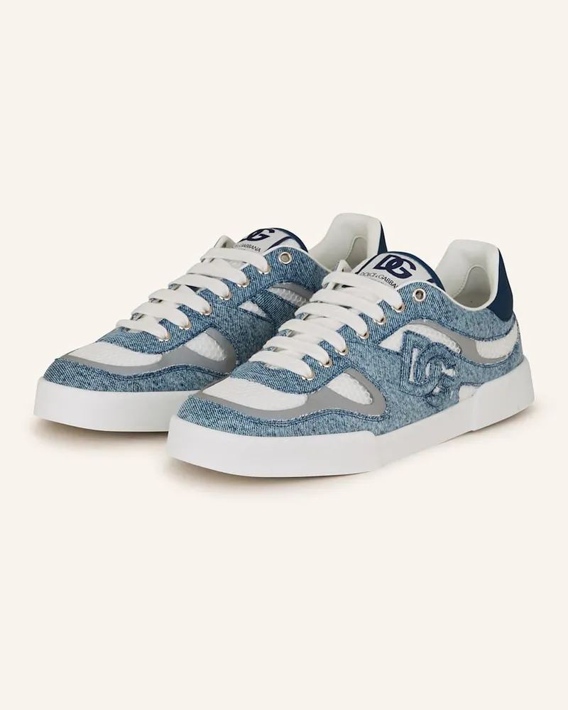 Dolce & Gabbana Sneaker RETE - BLAU/ WEISS/ GRAU