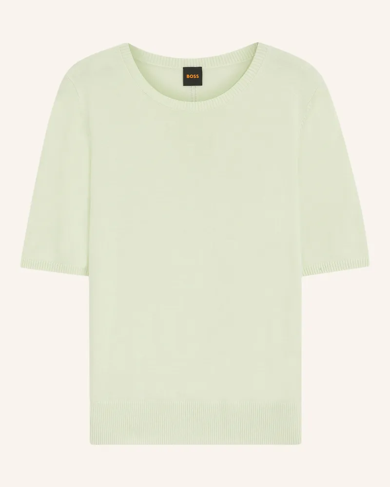 HUGO BOSS Pullover C_Fiaffu Regular Fit gruen Grün