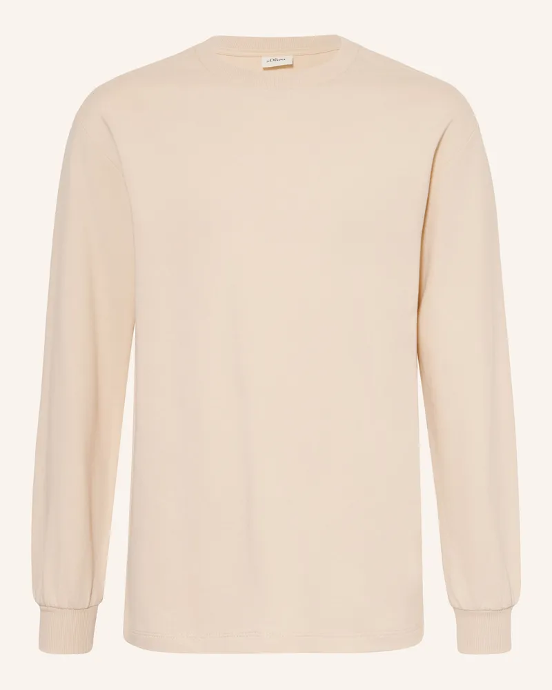 S.Oliver Longsleeve beige Beige
