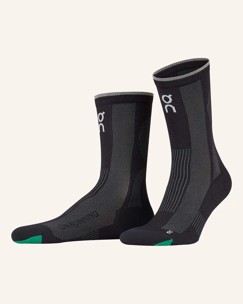ON Laufsocken ELITE RUN Schwarz