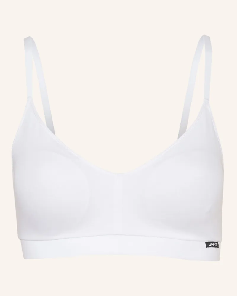 Skiny Bustier EVERY DAY IN COTTON ESSENTIALS Weiss