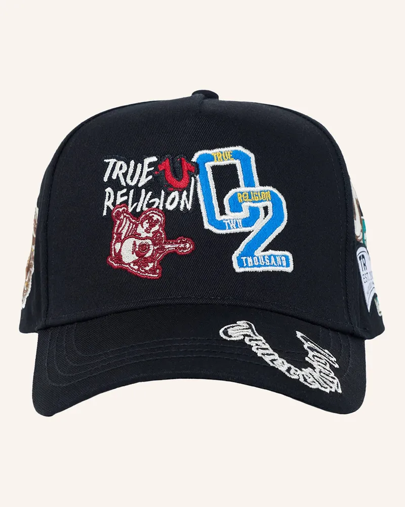 True Religion Cap schwarz Schwarz