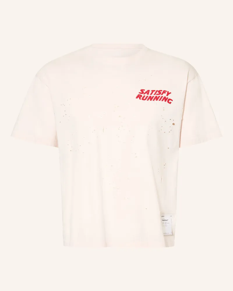 Satisfy T-Shirt Mouthtec™ rosa Hellrosa