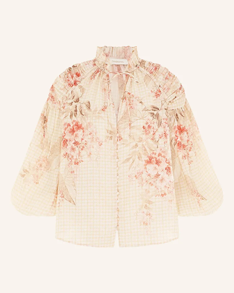 Zimmermann Bluse ILLUMINATE Hellorange
