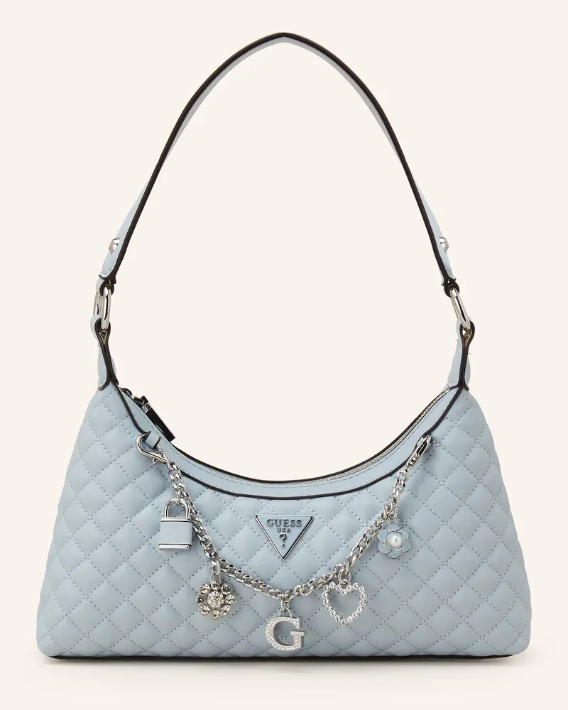 Guess Schultertasche EVERLEE Hellblau