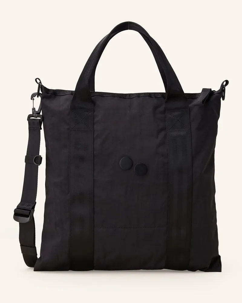 pinqponq Umhängetasche Tote Bag schwarz Schwarz