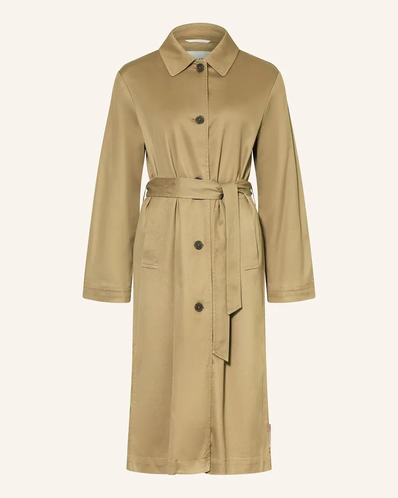 Marc O'Polo Trenchcoat Hellbraun