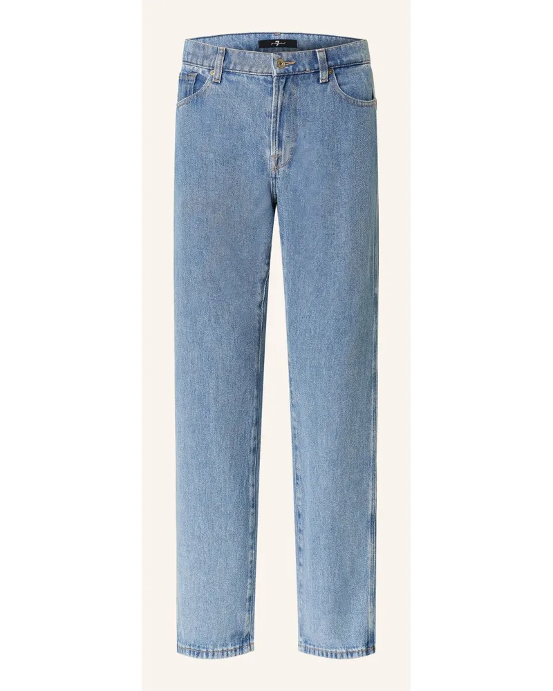 7 for all mankind Straight Jeans TESS Blau