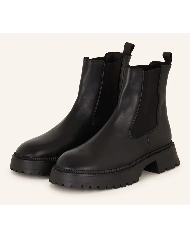 Mrs & HUGS Chelsea-Boots - SCHWARZ Schwarz