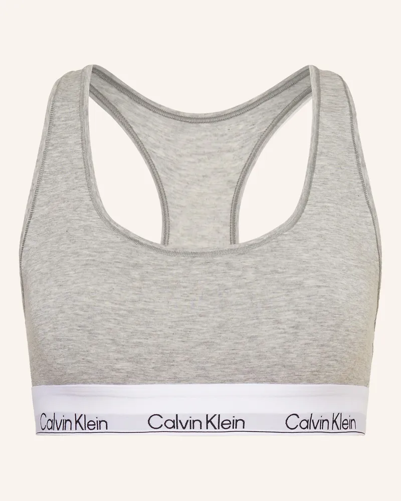 Calvin Klein Bustier Icon Cotton Modal grau Grau