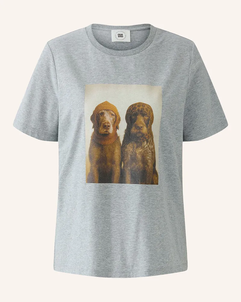 Oui  T-Shirt grau Grau