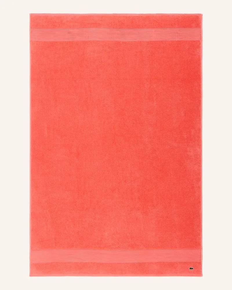 Lacoste Badetuch Llecroco orange Orange