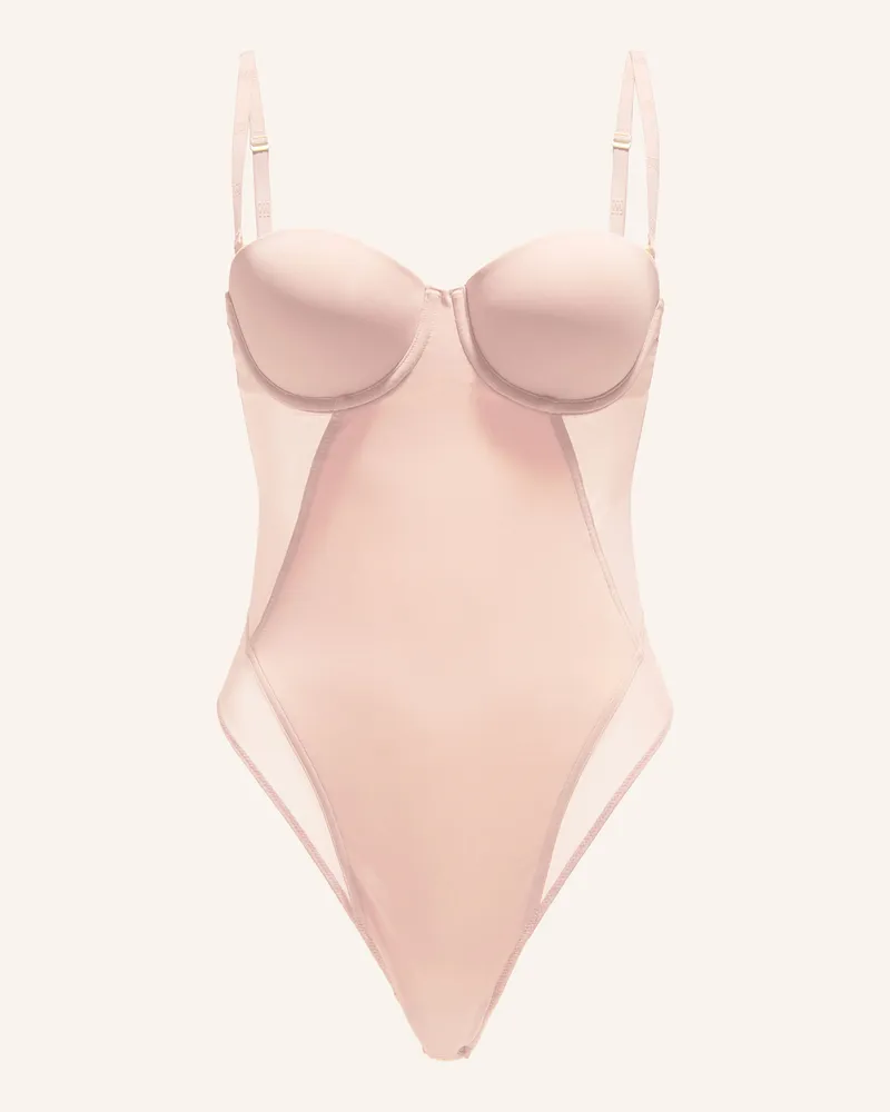 Wolford Bodies Ohne Cups Microfibre Light Shape Body rosa Pink