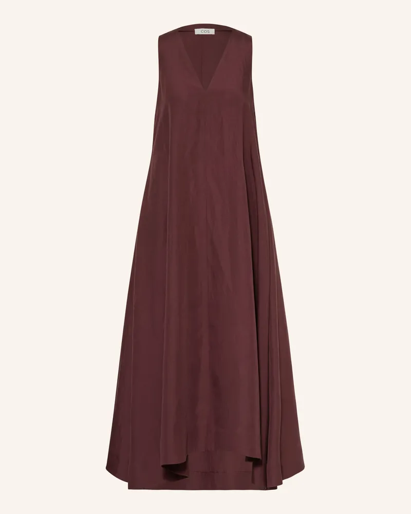 COS Kleid rot Dunkelrot