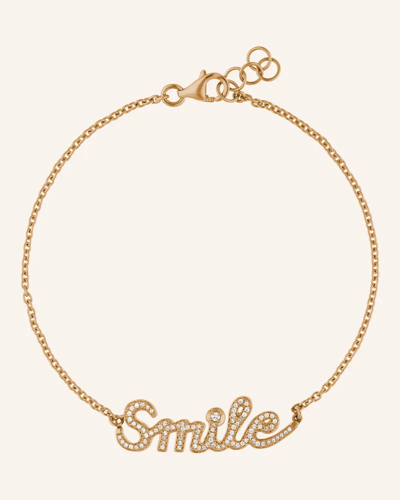 CADA Armband SMILE Roségold