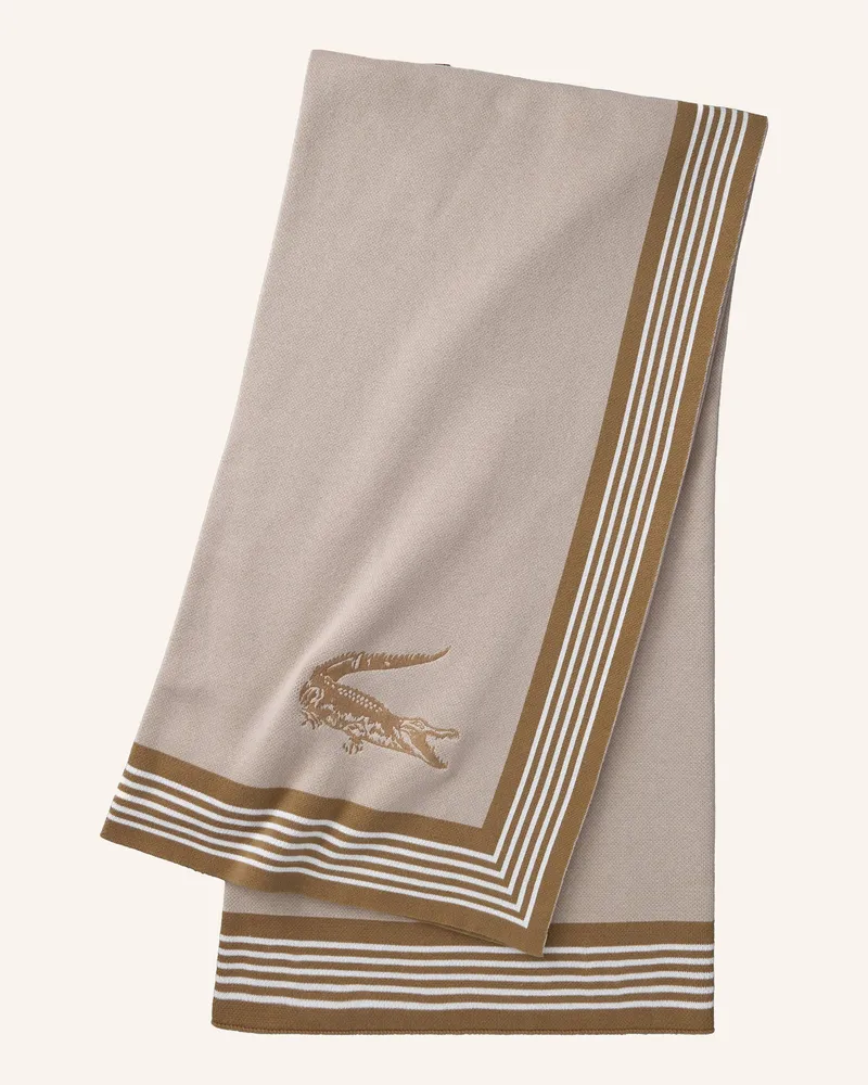 Lacoste Plaid LFRAME Beige