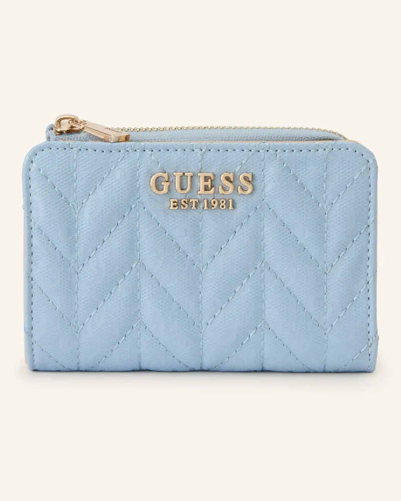 Guess Geldbörse Stacey blau Hellblau