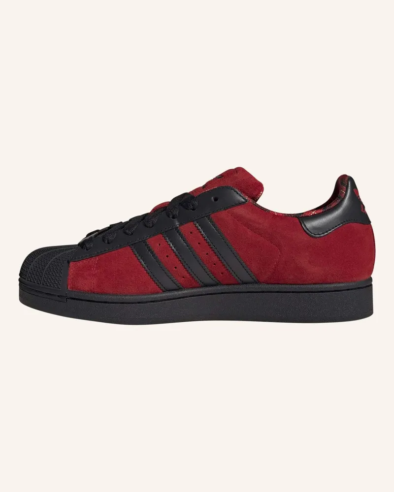 adidas Superstar Ii Schuh rot Schwarz