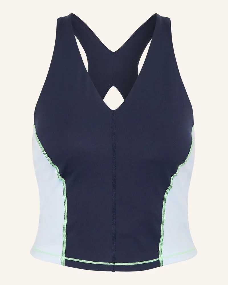 Sweaty Betty Cropped-Top POWER RACERBACK Dunkelblau