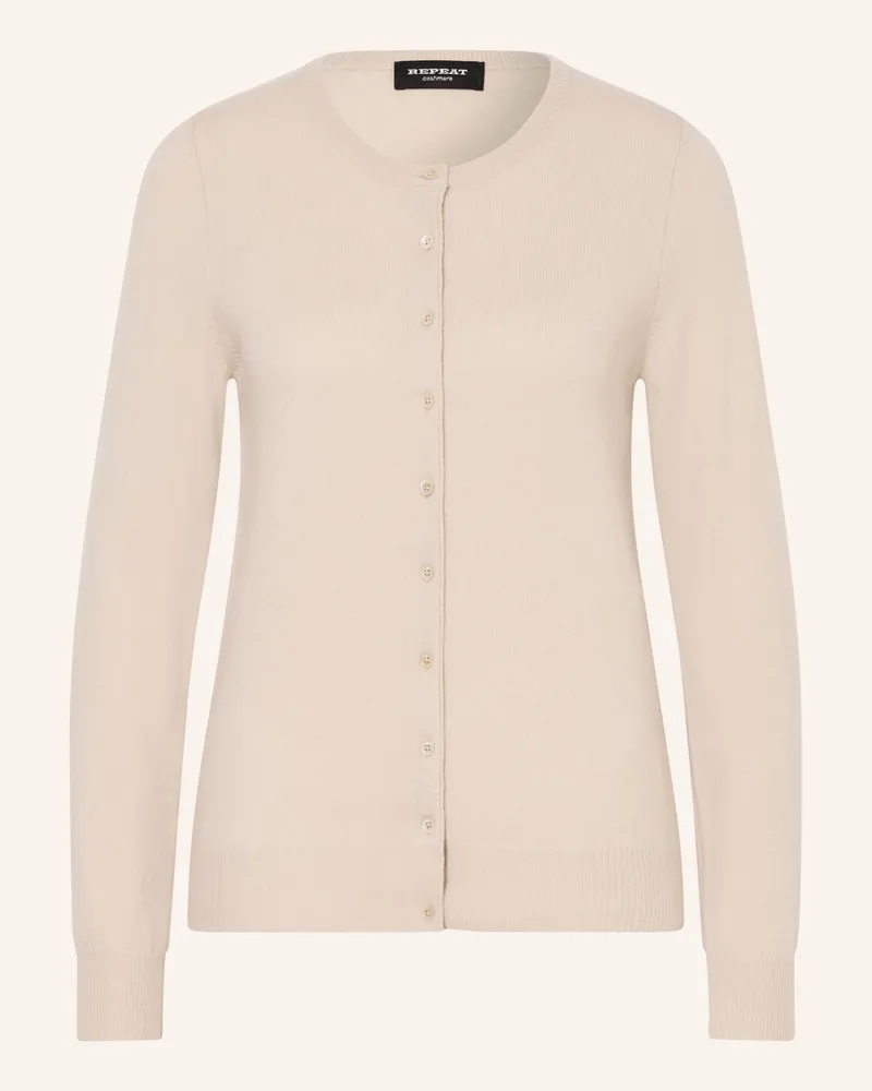 Repeat Strickjacke Aus Cashmere beige Beige