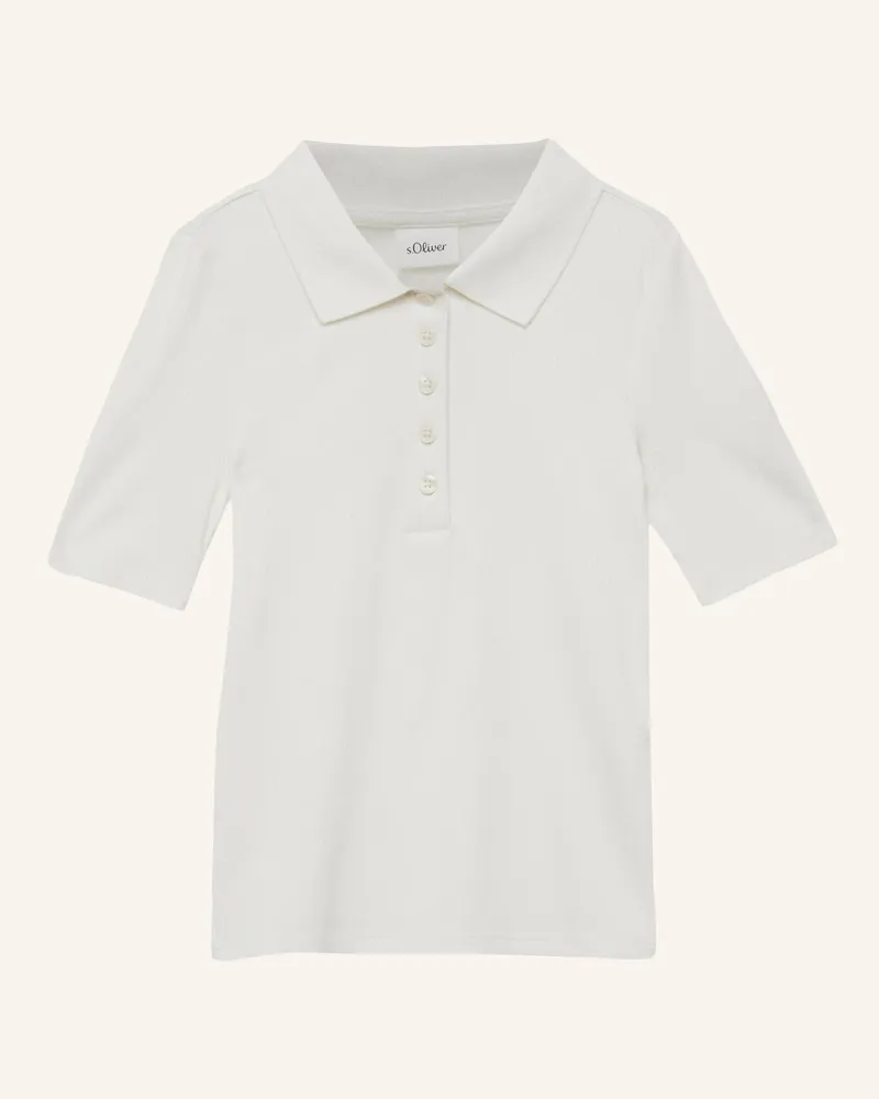 S.Oliver Polo-Shirt beige Creme