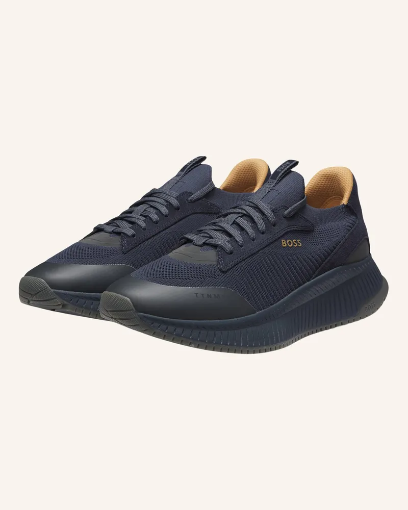 HUGO BOSS Sneaker TTNM EVO_SLON_KNRSD Hellblau