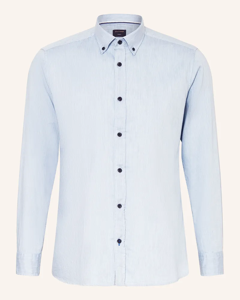 Olymp Hemd Casual Modern Fit blau Hellblau